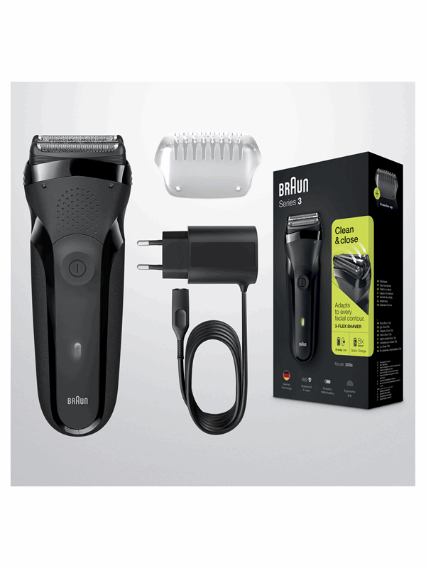 Braun Barbermaskine Series 300 - Effektiv og Slidstærk