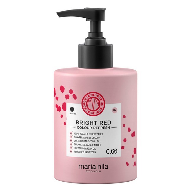 Maria Nila Colour Refresh   66 Bright Red 300 Ml