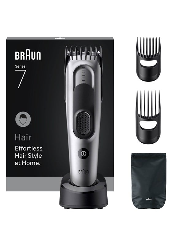 Braun Hårtrimmer Styler Hc 7590 Black   Spc Grey