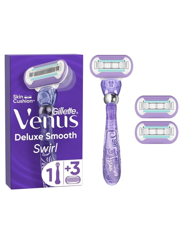 Gillette-venus Deluxe Smooth Swirl Handle     Blades