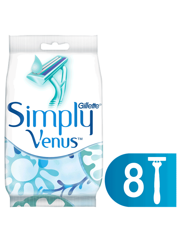 Gillette-venus Gillette Simply Venus   Engangsskraber   Stk