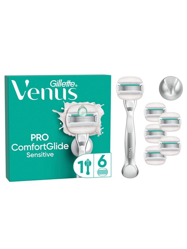 Gillette-venus Pro Cg Sensitive Handle     Refills     Hook